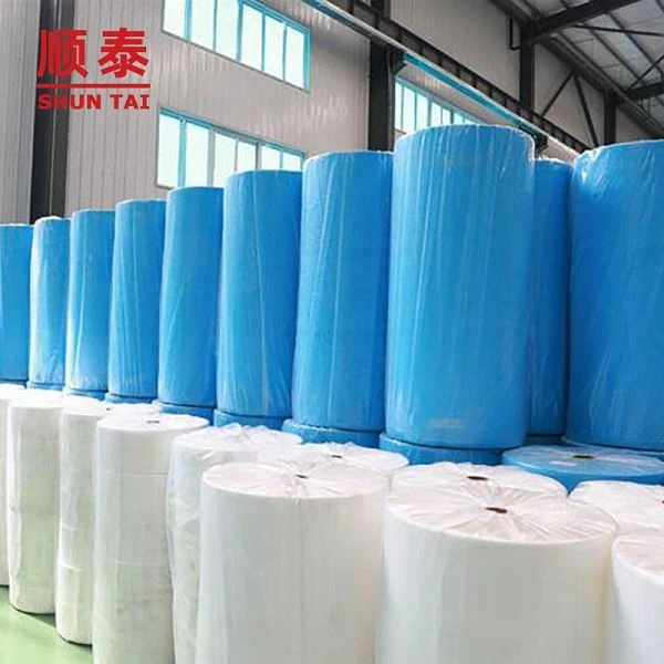 blue SS medical spunbond non